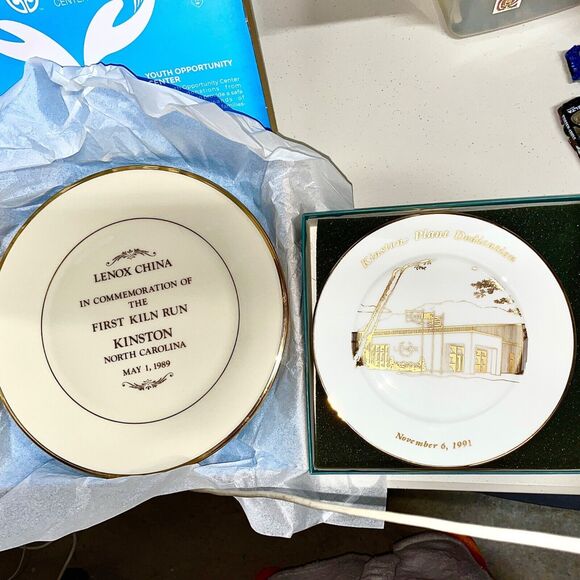 Lenox Limited Edition First Kiln Run & Kinston, NC Plant Dedication Run Rare - Picture 14 of 16